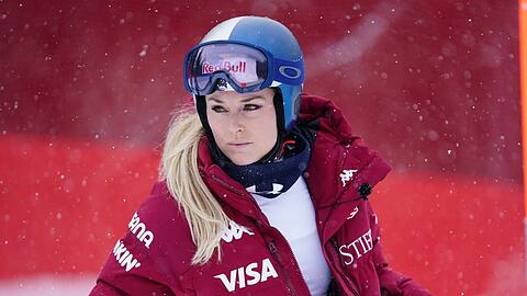 Lindsey Vonn erlitt bei den Olympischen Spielen eine schwere Verletzung.