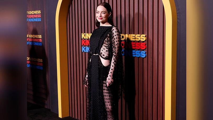 Emma Stone bei der "Kinds of Kindness"-Premiere in New York.