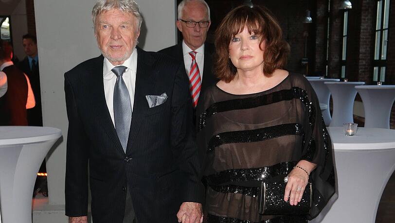 Hardy Kr&uuml;ger mit seine dritte Ehefrau Anita Park heirateten im Jahr 1978. Damals war Kr&uuml;ger jr. zehn Jahre alt.