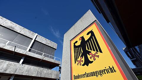 Das Bundesverfassungsgericht in Karlsruhe.