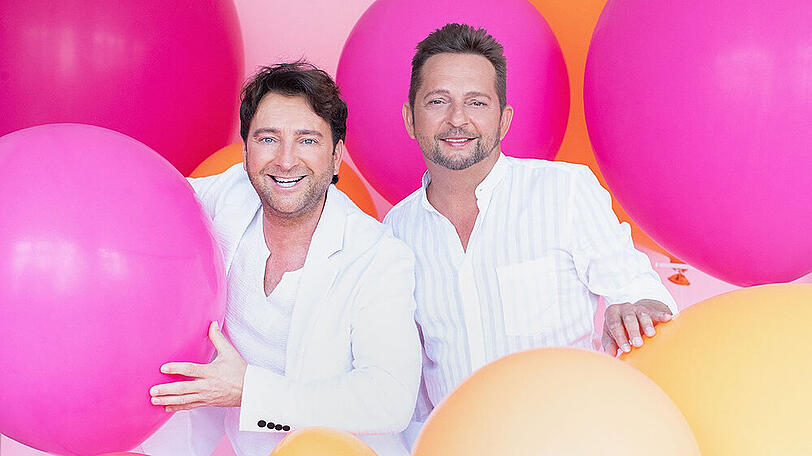 Fredi Malinowski (li.) und Martin Hein veröffentlichen am 24. Juli ihr neues Album "10.000 bunte Luftballons".