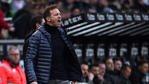 Nach der Niederlage gegen Gladbach ging der Ärger von Bayerns Trainer Julian Nagelsmann vor allem gegen die Schiedsrichter.