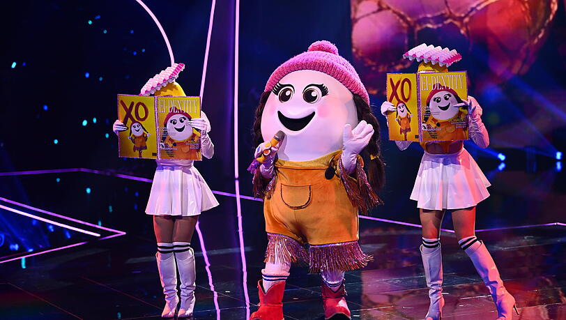 Das Eggi-Kostüm war besonders niedlich und sehenswert Das Eggi-Kostüm war besonders niedlich und sehenswert