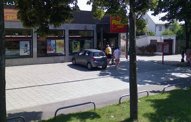 Der Supermarkt in der Hechtseestraße.