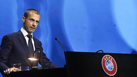 Aleksander Ceferin ist der Präsident der UEFA.