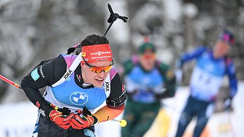 Biathlet Philipp Horn fällt in Antholz kurzfristig aus.