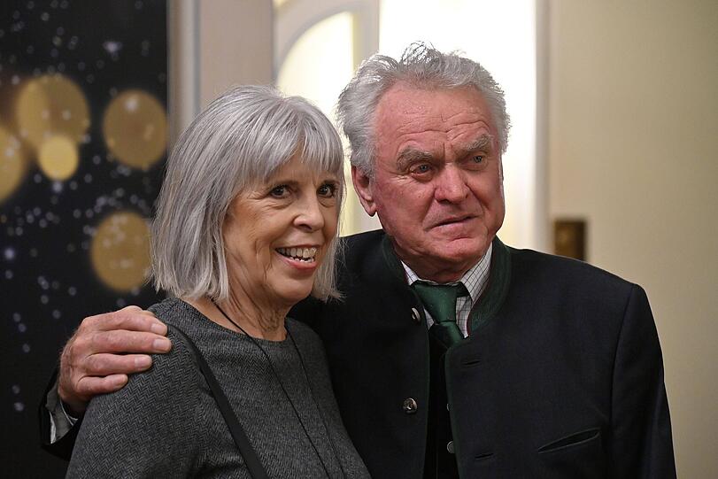 Sepp Maier mit Ehefrau Monika Sepp Maier mit Ehefrau Monika