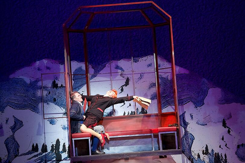 "Drei Männer im Schnee" im Gärtnerplatztheater.