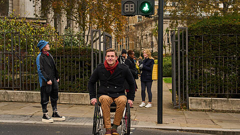 In London gibt es seit 2023 solche Ampeln.