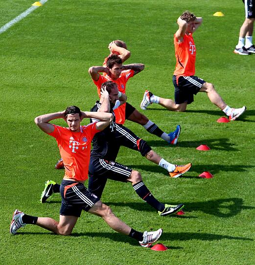 Tag 5 im Trainingslager des FC Bayern: Die Bilder aus Doha/Katar