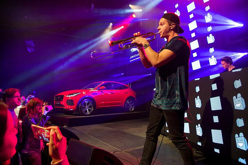 500 Gäste feierten in der Muffathalle beim Konzert von DJ "Alle Farben"