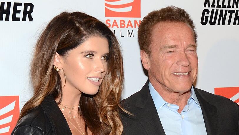 Arnold Schwarzenegger mit seiner Tochter Katherine.