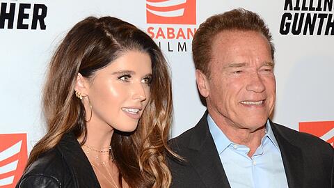 Arnold Schwarzenegger mit seiner Tochter Katherine.