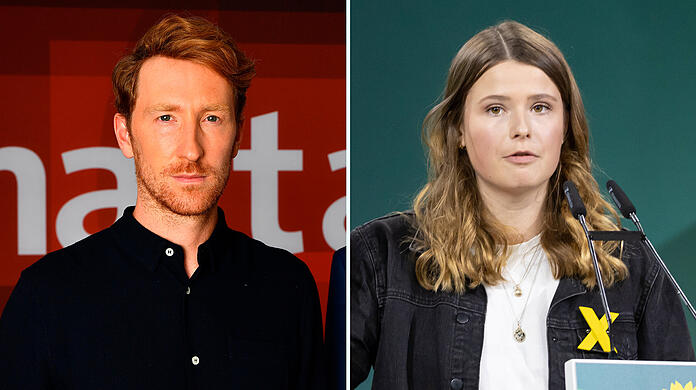 ARD-Moderator Louis Klamroth und Klima-Aktivistin Luisa Neubauer sind ein Paar.