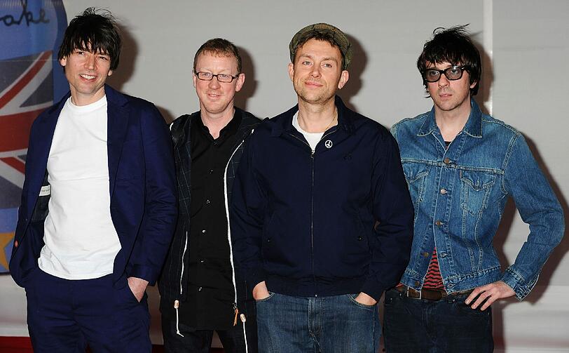 Die Brit-Pop-Legenden Blur.