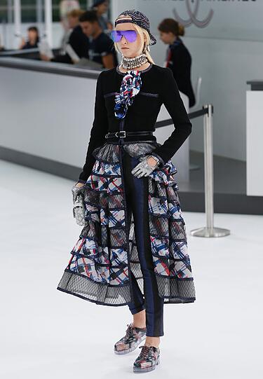 Chanel präsentiert seine neueste Kollektion in Paris