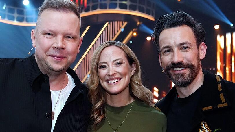 Wolff Fuss (l.), Anna Fleischhauer und Jan K&ouml;ppen f&uuml;hren k&uuml;nftig durch  "Ninja Warrior Germany".