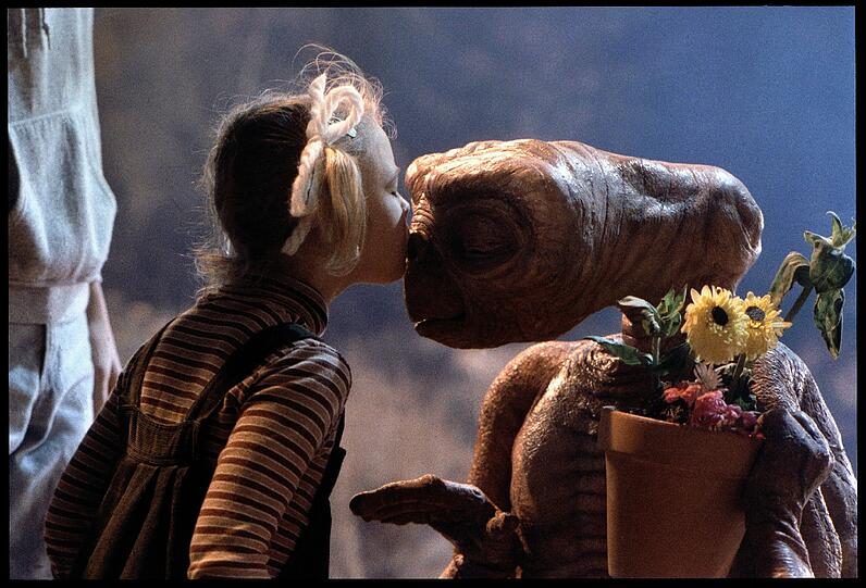 E.T. - Szenen aus dem Kult-Film.