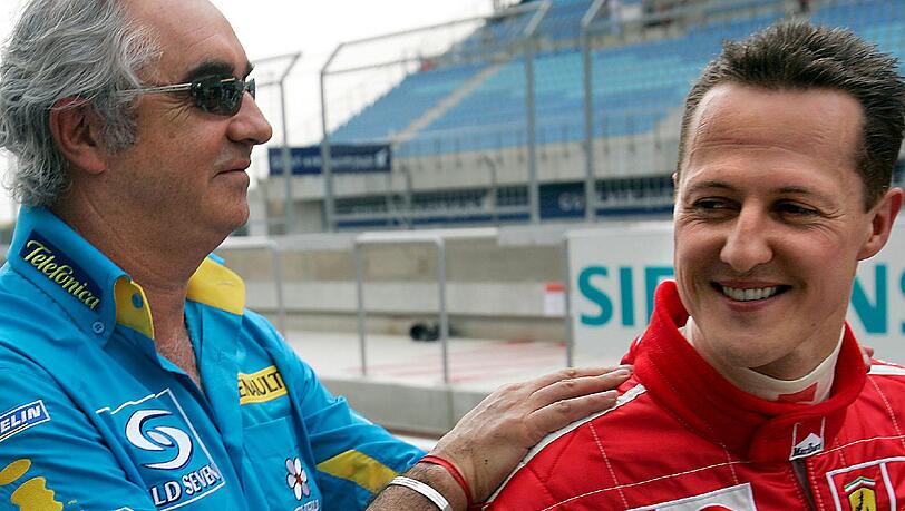 Flavio Briatore glaubt fest, dass Michael Schumacher auch seinen härtesten Kampf meistert. Flavio Briatore glaubt fest, dass Michael Schumacher auch seinen härtesten Kampf meistert.