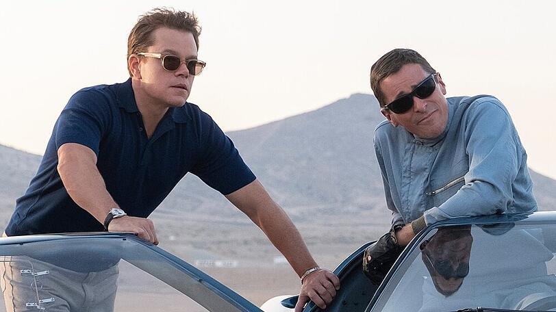 Matt Damon alias Carroll Shelby und Christian Bale alias Ken
Miles in "Le Mans 66 - Gegen jede Chance"