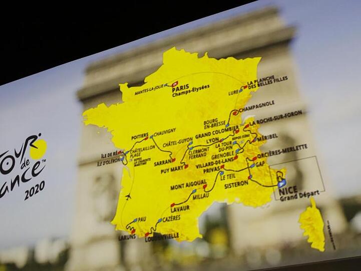 Am 29. August soll die Tour de France 2020 in Nizza starten.