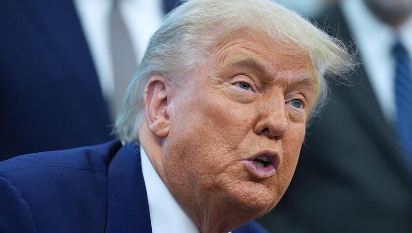 Der US-Präsident deutet einen Kurswechsel in seiner Migrationspolitik an. (Archivbild)