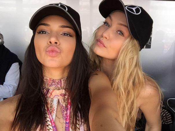 Kendall Jenner und Gigi Hadid beim Grand Prix von Monaco