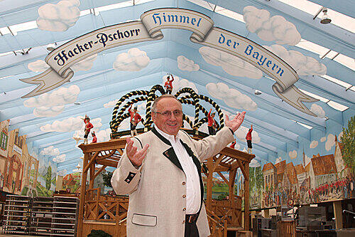 Wiesn-Wirtesprecher Toni Roiderer