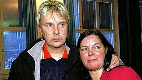 Ex-Skispringer Matti Nykänen mit seiner Ehefrau Mervi Tepola (Archivbild vom März 2004). Ex-Skispringer Matti Nykänen mit seiner Ehefrau Mervi Tepola (Archivbild vom März 2004).
