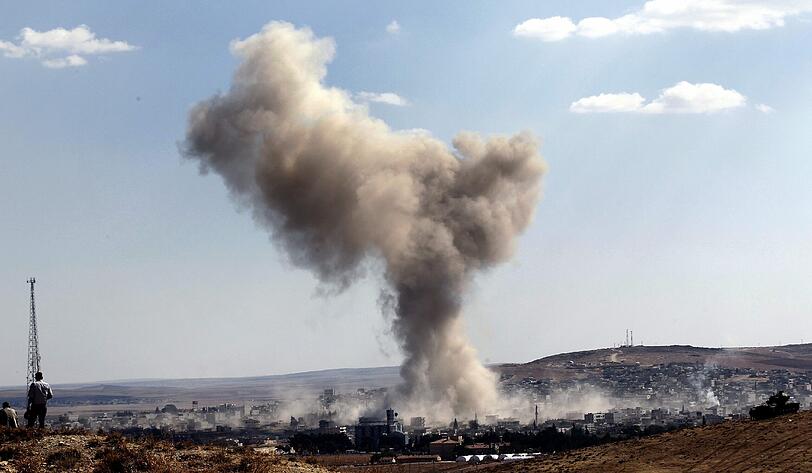 Die Lage in der syrisch-kurdischen Stadt Kobane spitzt sich immer weiter zu.