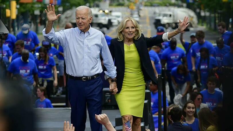 Joe und Jill Biden wollen als Präsidentenpaar in das Weiße Haus einziehen.