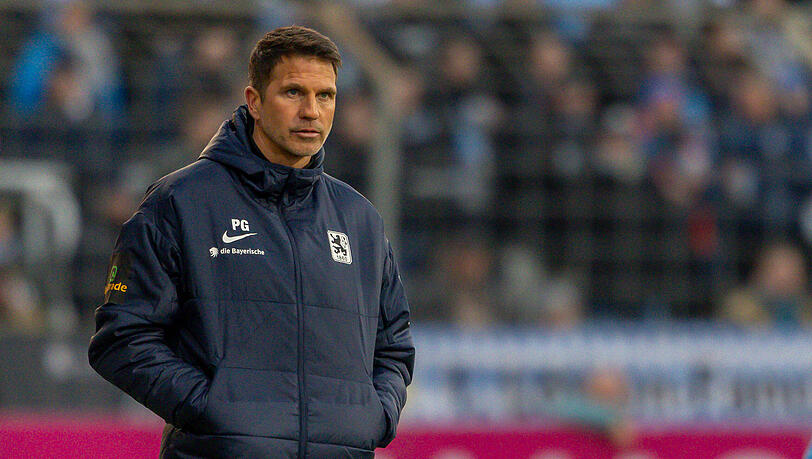 Trainer des TSV 1860: Patrick Glöckner. Trainer des TSV 1860: Patrick Glöckner.