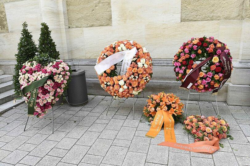 Familie und Freunde nehmen in der Allerheiligen-Hofkirche Abschied von Gerd Käfer