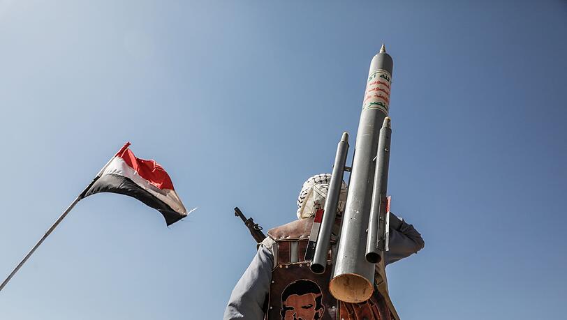 Die Huthi-Miliz im Jemen greift Israel immer wieder mit Raketen und Drohen an. (Archivbild)