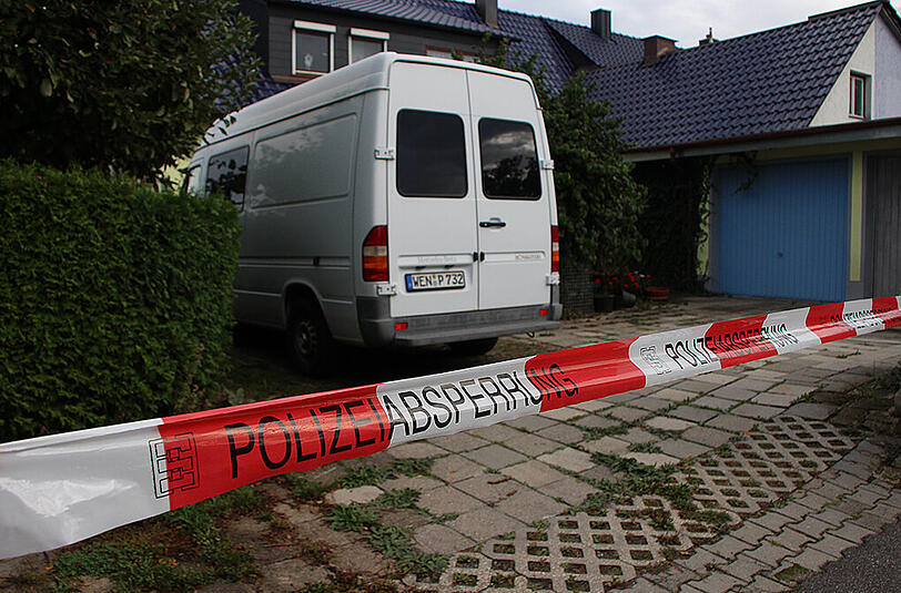Die Bilder vom Tatort im oberpfälzischen Weiden.