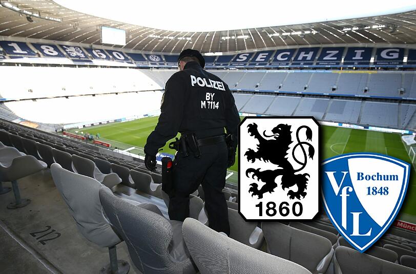 Rund um das Pokal-Spiel zwischen dem TSV 1860 München und Bochum kam es zu mehreren Zwischenfällen.
