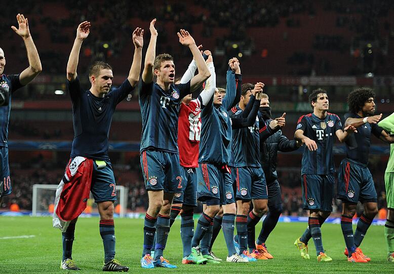 Dementsprechend groß ist der Jubel nach dem Spiel bei den Bayern-Stars.