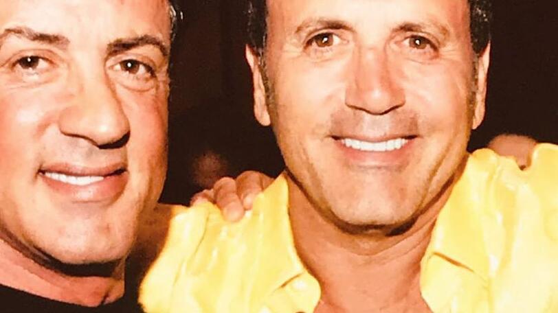 Sylvester Stallones Bruder Frank (r.) ist Sänger