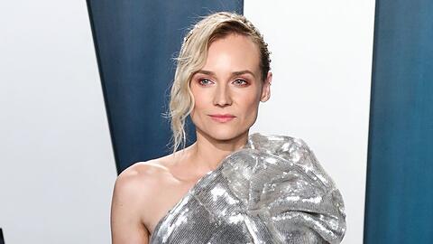 Diane Kruger schaut mit Grausen zurück.