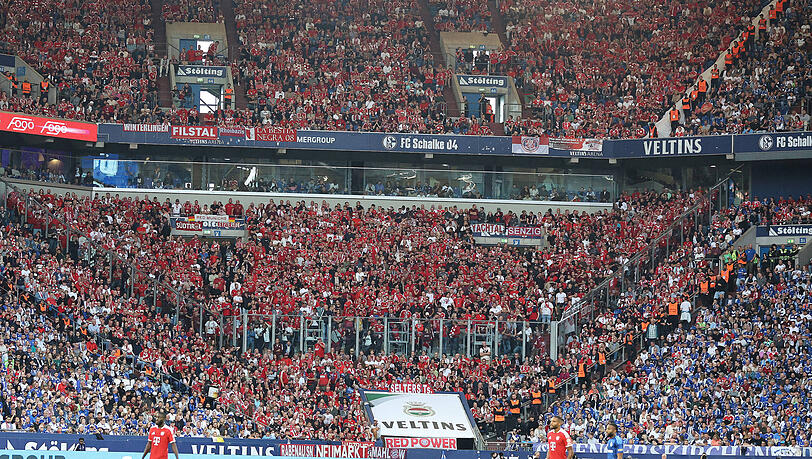 Der FC Bayern ohne aktive Fanszene beim Gastspiel auf Schalke.