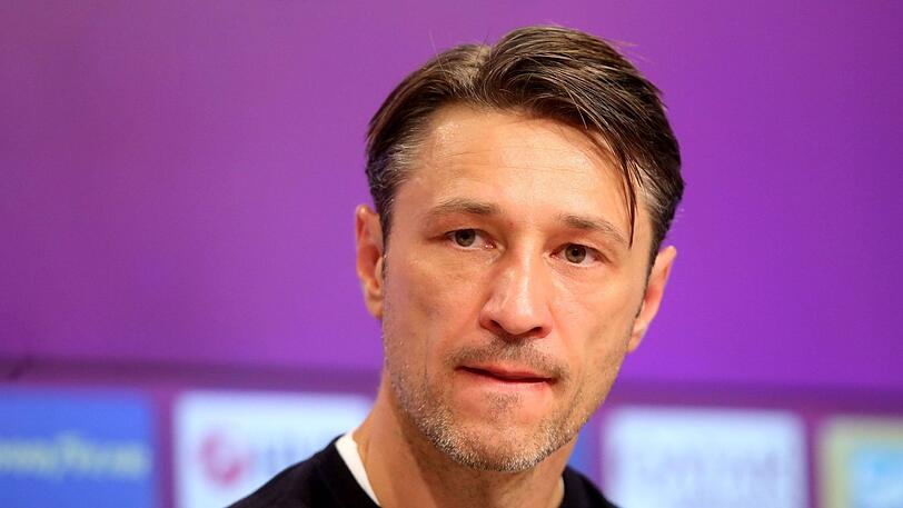 Niko Kovac auf einer Pressekonferenz