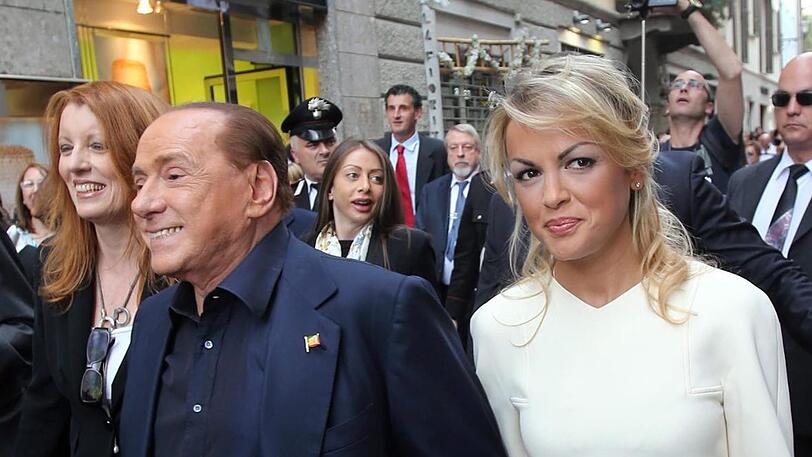 Trennung nach zehn Jahren: Silvio Berlusconi und Pascale in Lecco sind nur noch freundschaftlich miteinander verbunden.