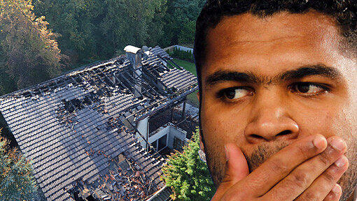 Fall Breno: Luftaufnahmen zeigen das Ausmaß der Zerstörung, welches das Feuer in der Grünwalder Breno-Villo anrichtete Fall Breno: Luftaufnahmen zeigen das Ausmaß der Zerstörung, welches das Feuer in der Grünwalder Breno-Villo anrichtete