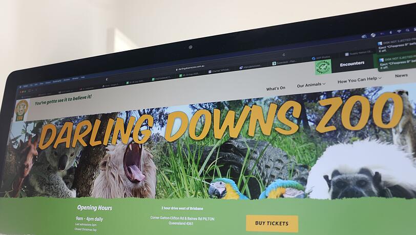 Der private Darling Downs Zoo liegt westlich von Brisbane.