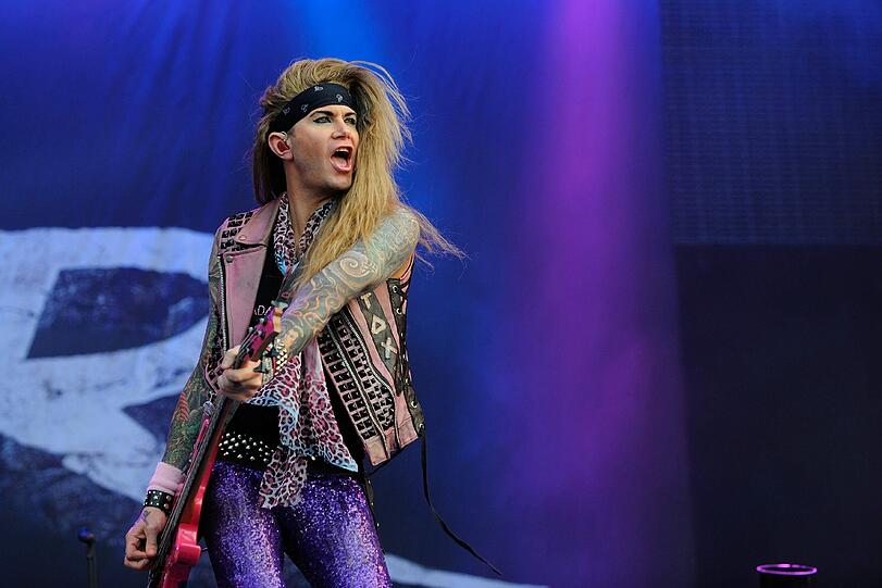 Glam-Rock vom Feinsten: "Steel Panther" auf dem Wacken 2014.