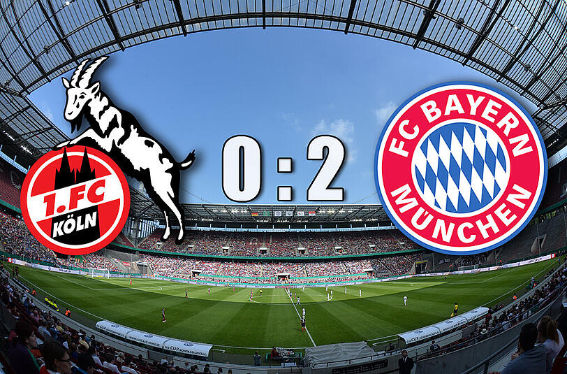 Der FC Bayern führt in Köln mit 2:0!
