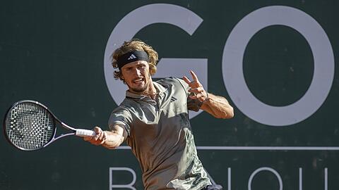 Schlägt bei den French Open auf: Alexander Zverev.
