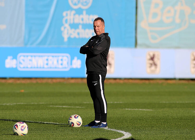 Trainer des TSV 1860: Markus Kauczinski.