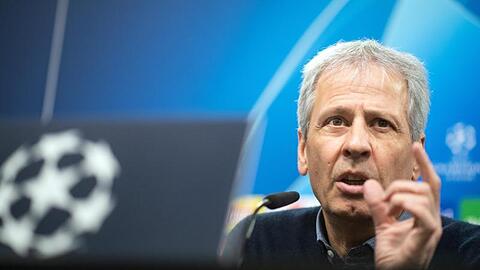 Mit Dortmund kurz vor dem Einzug ins Achtelfinale: BVB-Coach Lucien Favre.