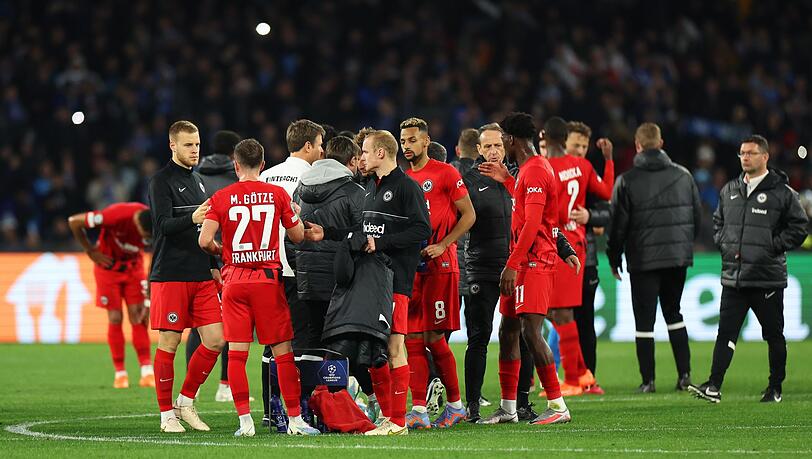 Eintracht Frankfurt ist in der Champions League am italienischen Top-Club SSC Neapel gescheitert.